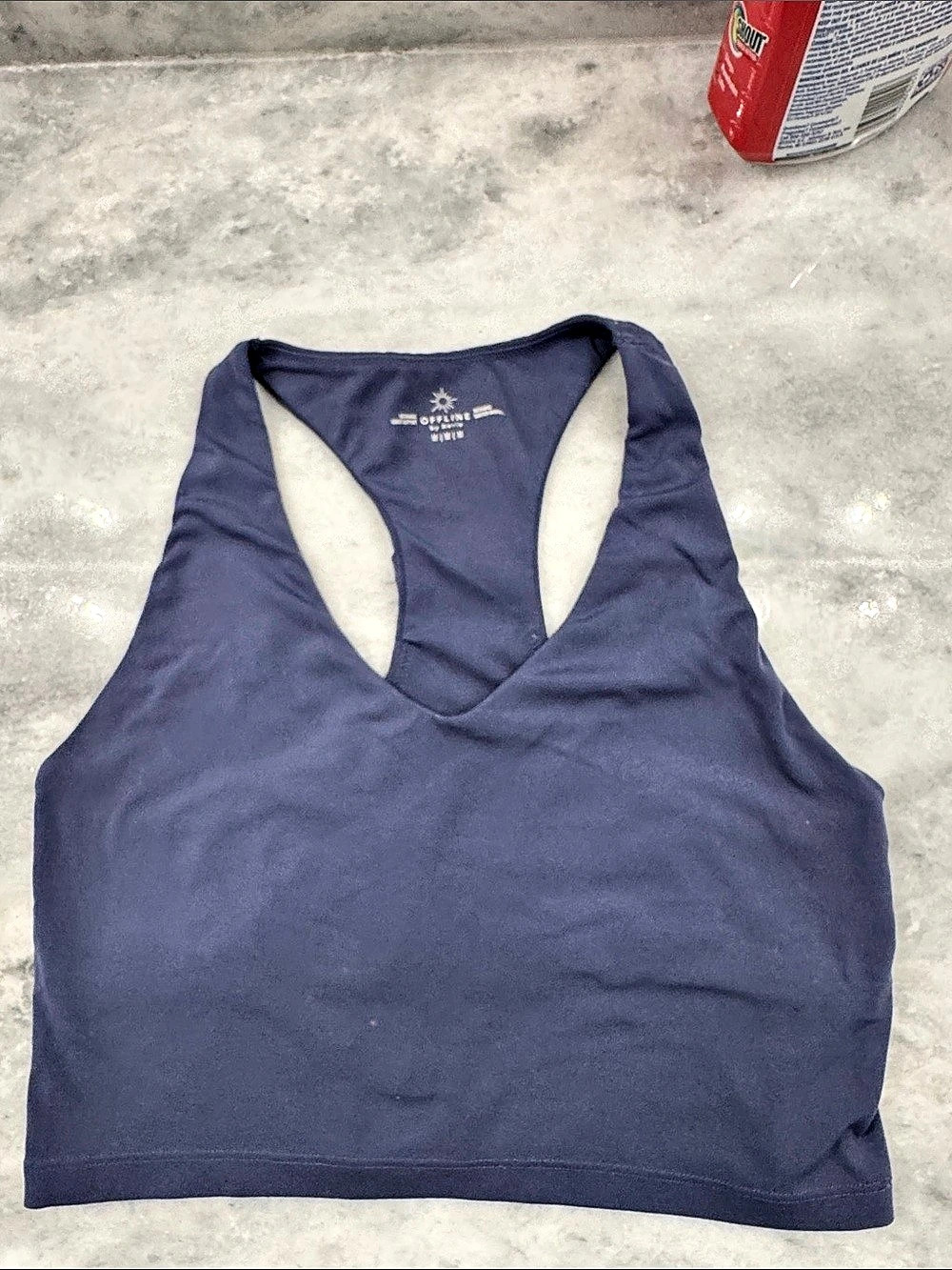 Offline by Aerie Recharge Sports Bra Blue Medium